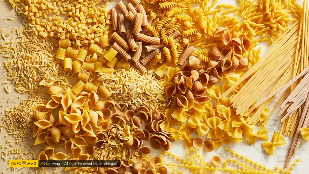 انواع پاستا و اشکال مختلف آن