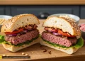 طرز تهیه همبرگر خانگی با گوشت و سویا