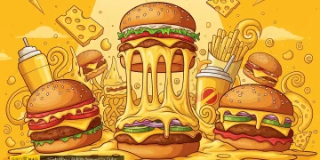 بهترین برگر در سعادت آباد