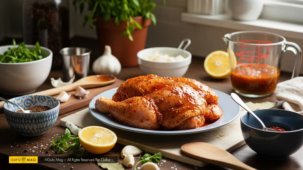 طعم دار کردن مرغ و اصول پخت