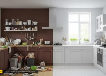 مرتب کردن آشپزخانه