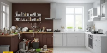 مرتب کردن آشپزخانه