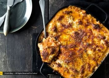 طرز تهیه لازانیا با سس بشامل