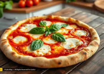 پیتزا مارگاریتا طعمی اصیل از ناپل