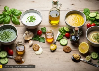 طرز تهیه پنج سس سالاد خانگی