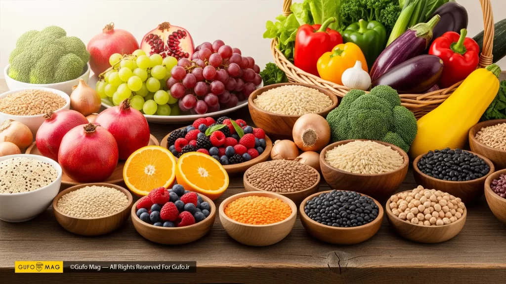 مواد غذایی مورد نیاز برای رژیم گیاهخواری