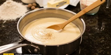 طرز تهیه سس بشامل فرانسوی