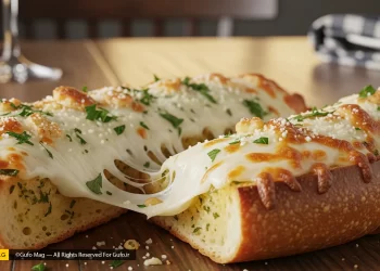 طرز تهیه نان سیر پنیری