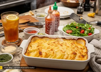 طرز تهیه گراتن سیب زمینی با پنیر