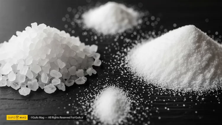 مقایسه نمک تصفیه با نمک دریا