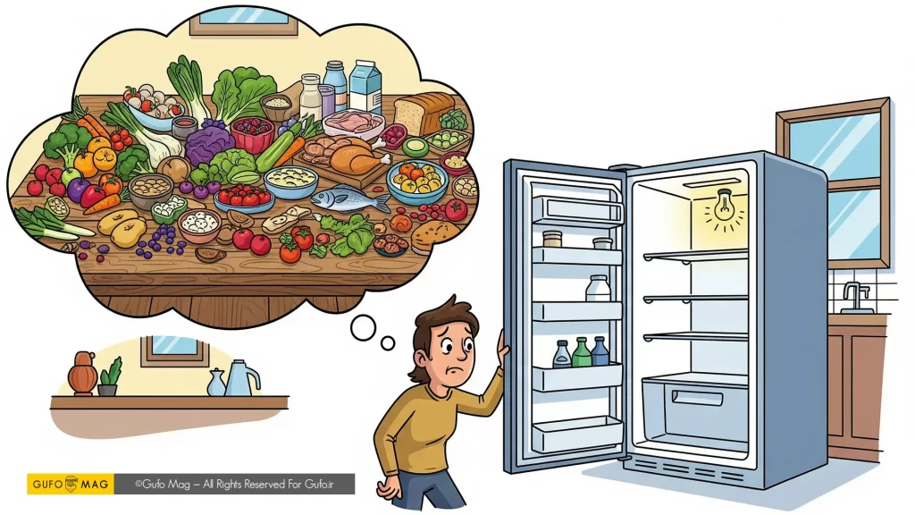 تهیه لیست خرید قبل از رفتن به خرید
