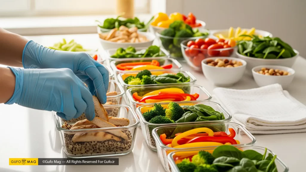 آماده سازی غذا یا Meal Prep برای روز های کاری