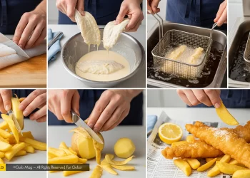 طرز تهیه فیش اند چیپس