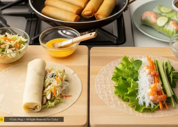 طرز تهیه اسپرینگ رول