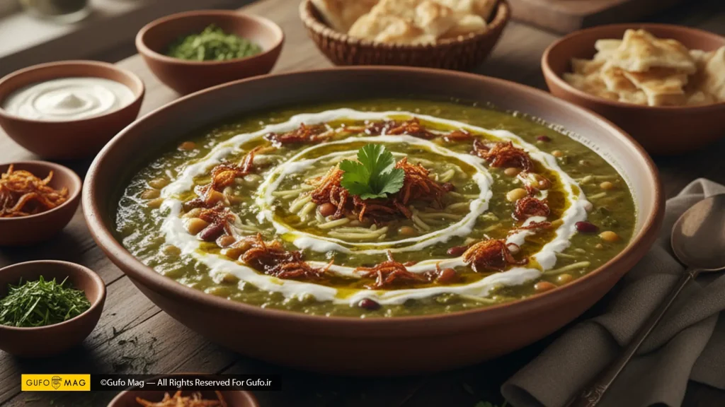 طرز تهیه آش رشته