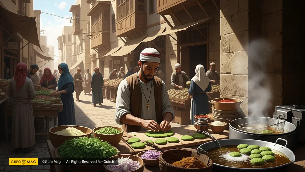 فلافل از مصر تا اروپا