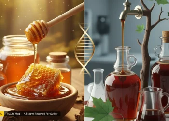 عسل در مقابل شیره افرا