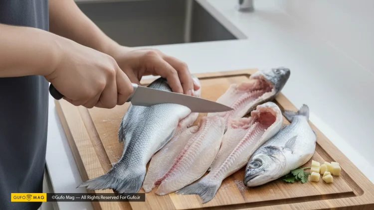 اصول صحیح پاک کردن و فیله کردن ماهی