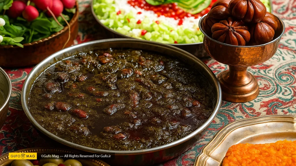 آموزش یک قرمه سبزی جا افتاده و مجلسی