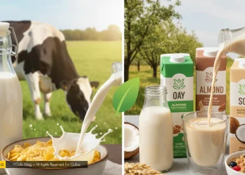 مقایسه شیر گاو و شیر گیاهی