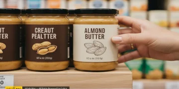 کره بادام زمینی یا کره بادام