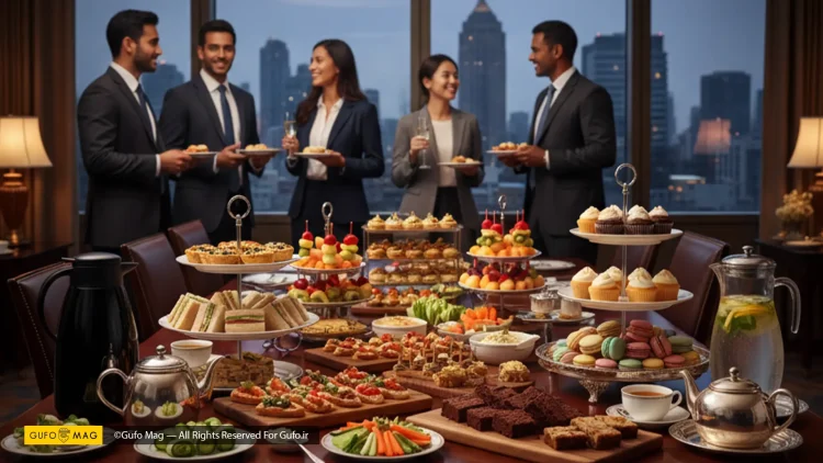 بهترین غذاها برای یک مهمانی عصرانه کاری و رسمی