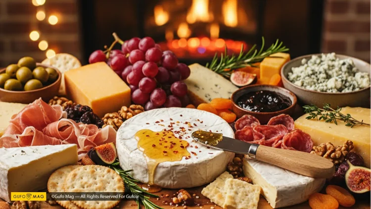 هنر چیدن یک میز پنیر (Charcuterie Board)
