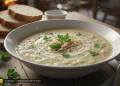 طرز تهیه سوپ جو با شیر رستورانی