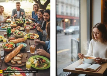 غذا خوردن تنهایی یا دورهمی؟