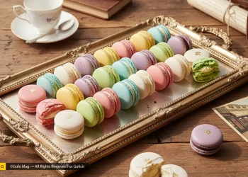 طرز تهیه ماکارون‌های رنگی فرانسوی