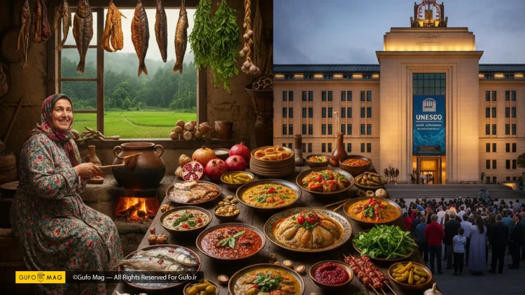 تاریخچه غذاهای گیلانی