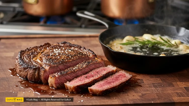 طرز تهیه استیک تابه‌ای