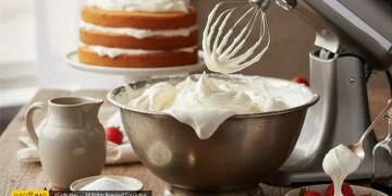 طرز تهیه خامه فرم گرفته خانگی