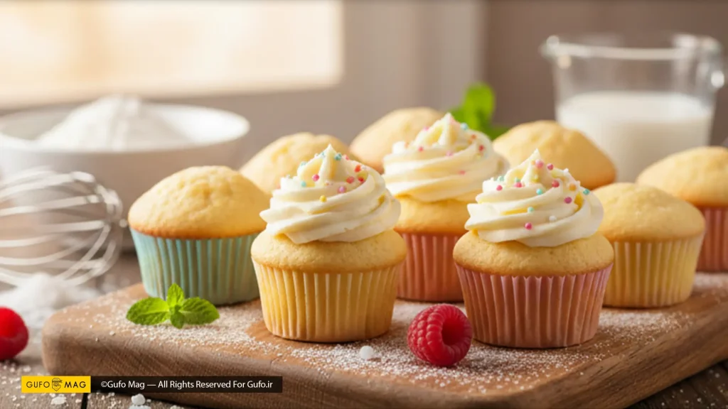 دستور پخت کاپ‌کیک در خانه