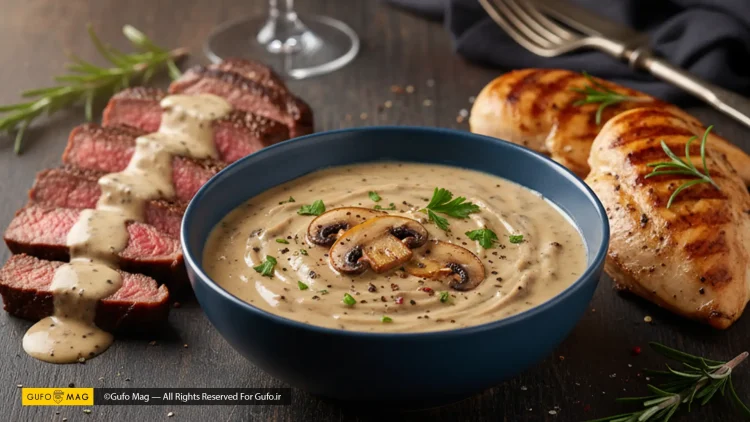 طرز تهیه سس قارچ کلاسیک