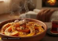 طرز تهیه کدو حلوایی بخارپز با دارچین و گردو