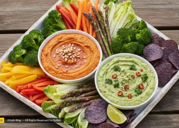 طرز تهیه دیپ سبزیجات