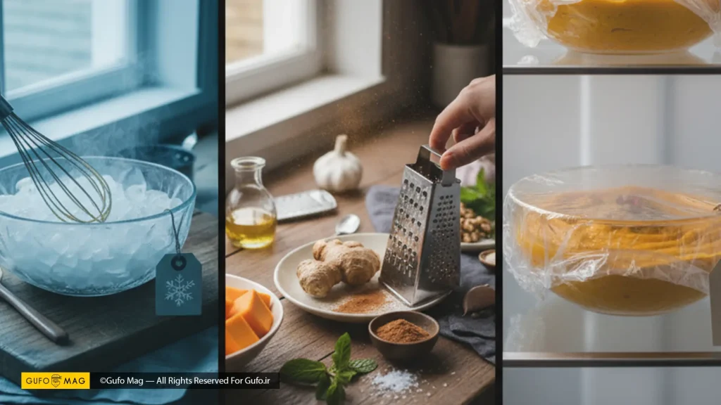 نکات و فوت و فن تهیه بورانی کدو حلوایی در خانه