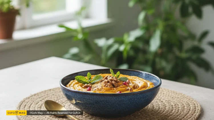 طرز تهیه بورانی کدو حلوایی