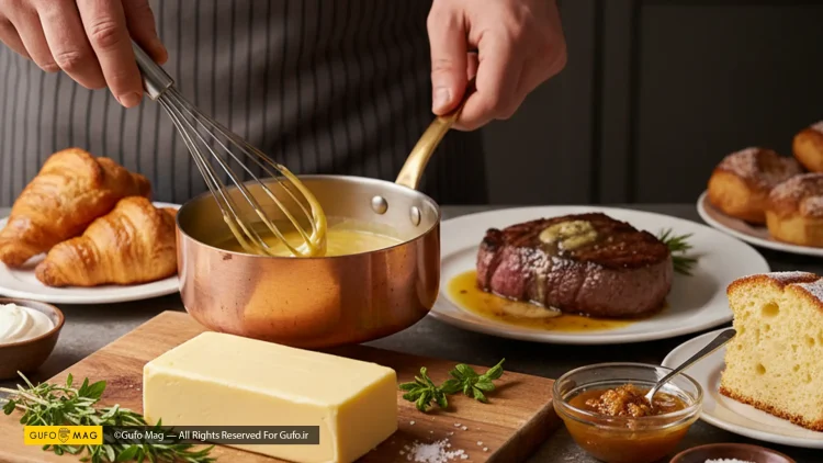 تکنیک‌های کار با کره در آشپزی