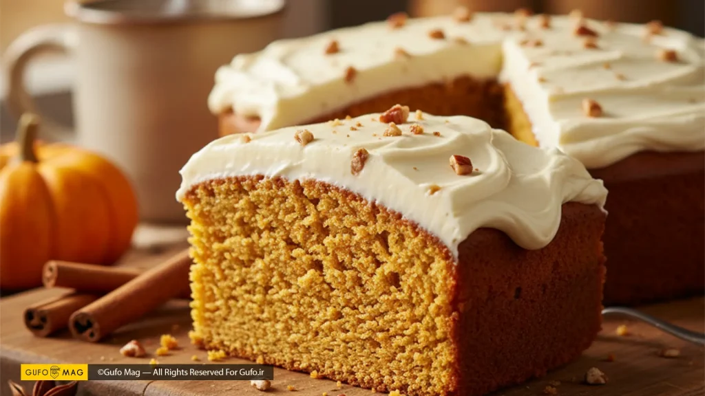 طرز تهیه کیک کدو حلوایی 