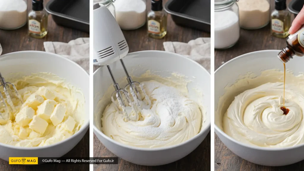 تهیه فراستینگ برای کیک کدو حلوایی 