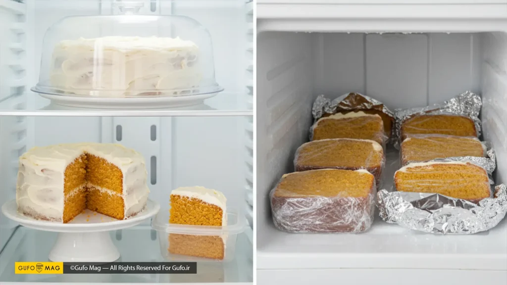 روش نگهداری  کیک کدو حلوایی 