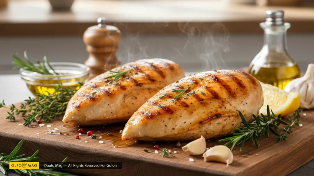 دستور پخت مرغ گریل آبدار