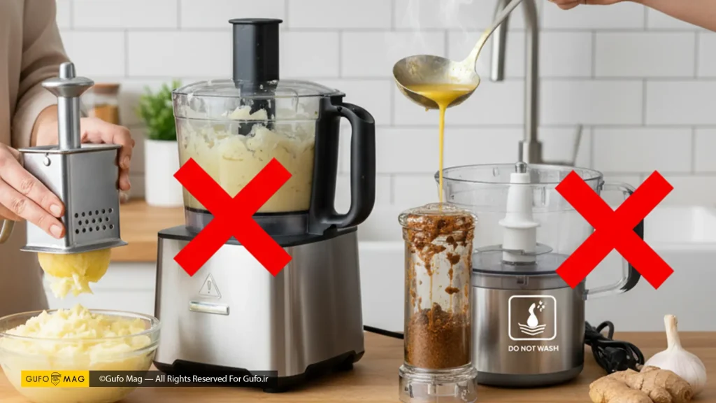اشتباهات رایج در استفاده از غذاساز و آسیاب