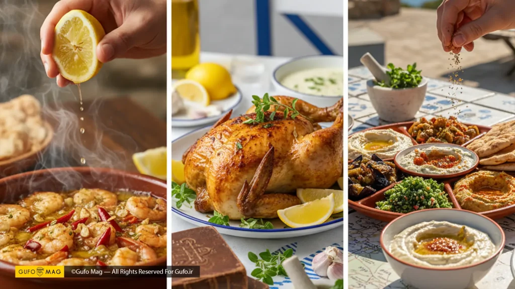 استفاده از سس لیمو مدیترانهای در آشپزی