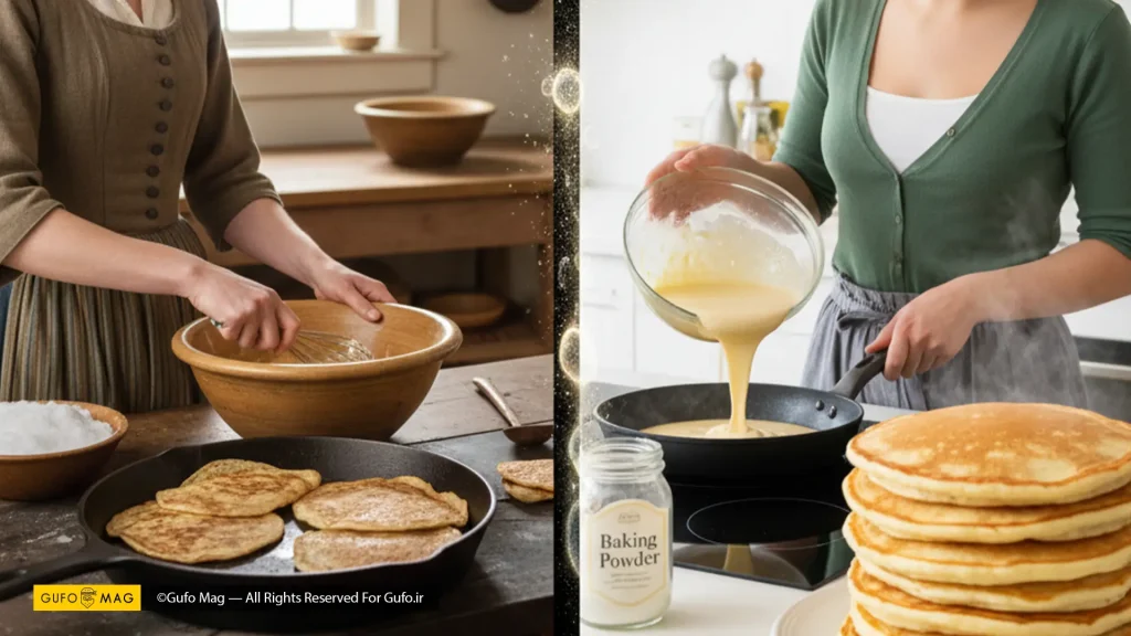 تغییر پخت پنکیک تا به امروز