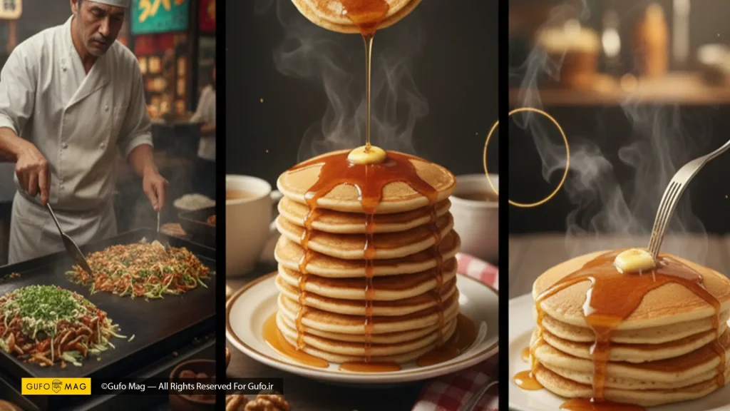  تاریخچه پنکیک و سفر آن در جهان