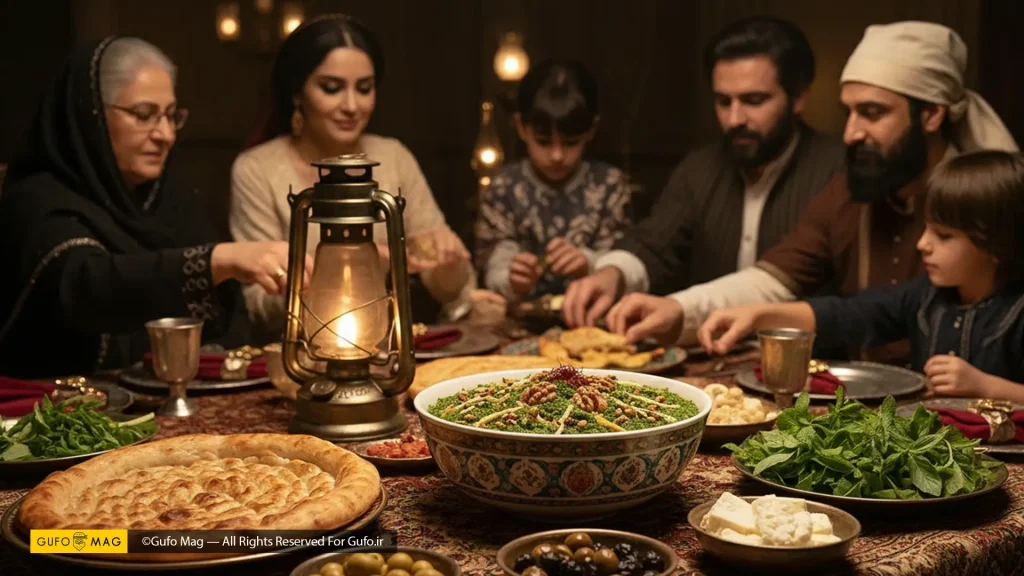 انواع بورانی پیش غذای ایرانی در سفره و دورهمی‌ها