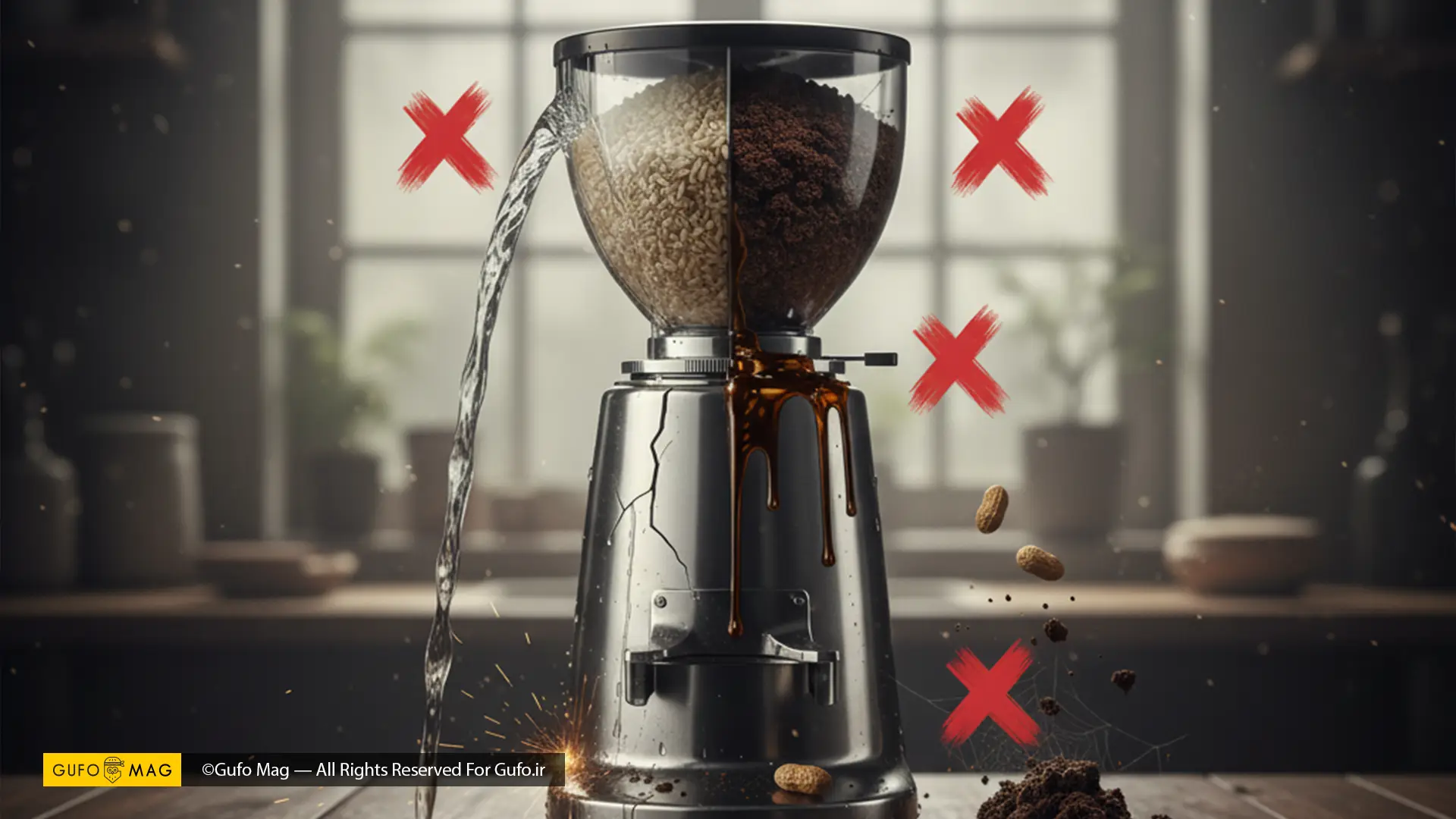 اشتباهات رایج در تمیز کردن آسیاب